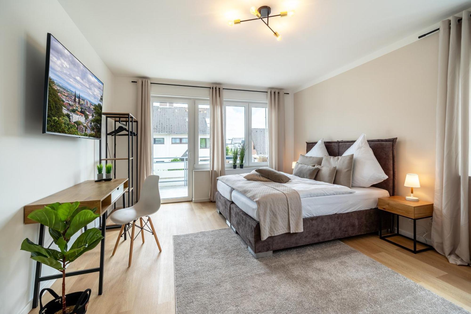 Apartment Raw-flat Meier - Modern - Stylisch - Balkon - Netflix Bielefeld