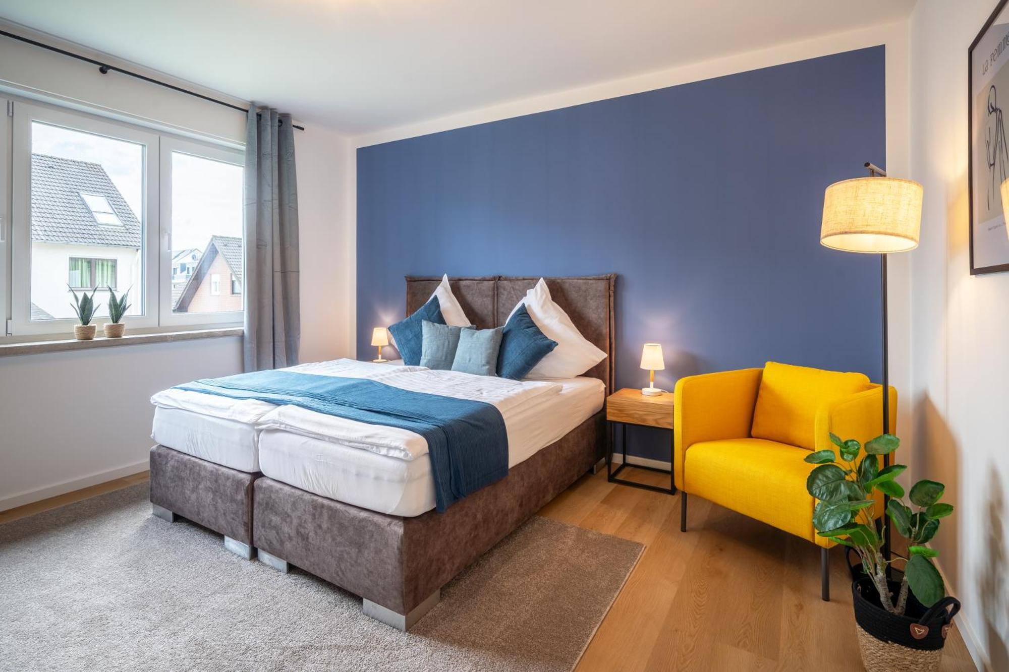 Raw-flat Meier - Modern - Stylisch - Balkon - Netflix Apartment